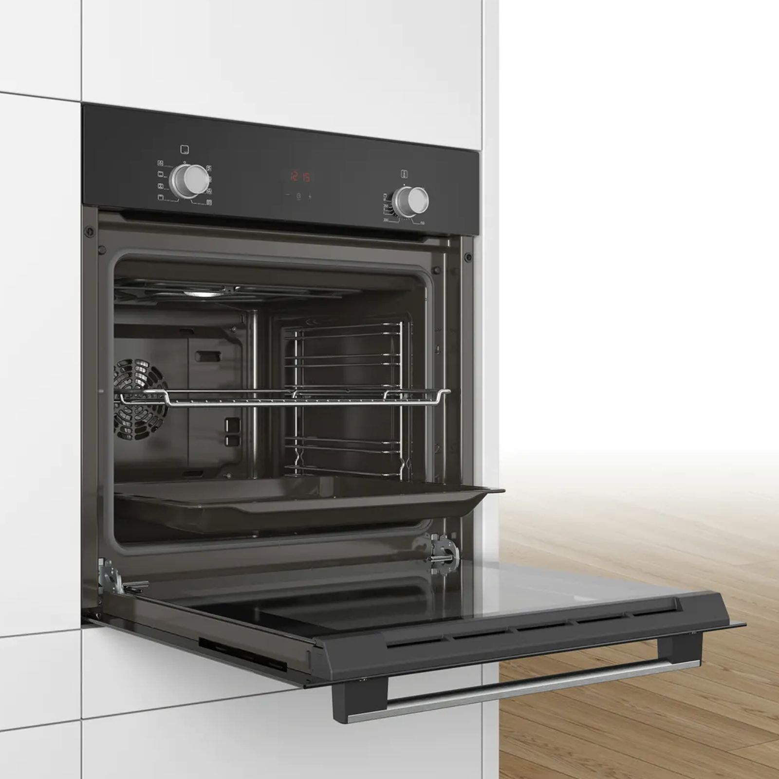 BOSCH Series 2 66L Convection & Grill Built-in Oven with Child Proof Lock (Black)_5