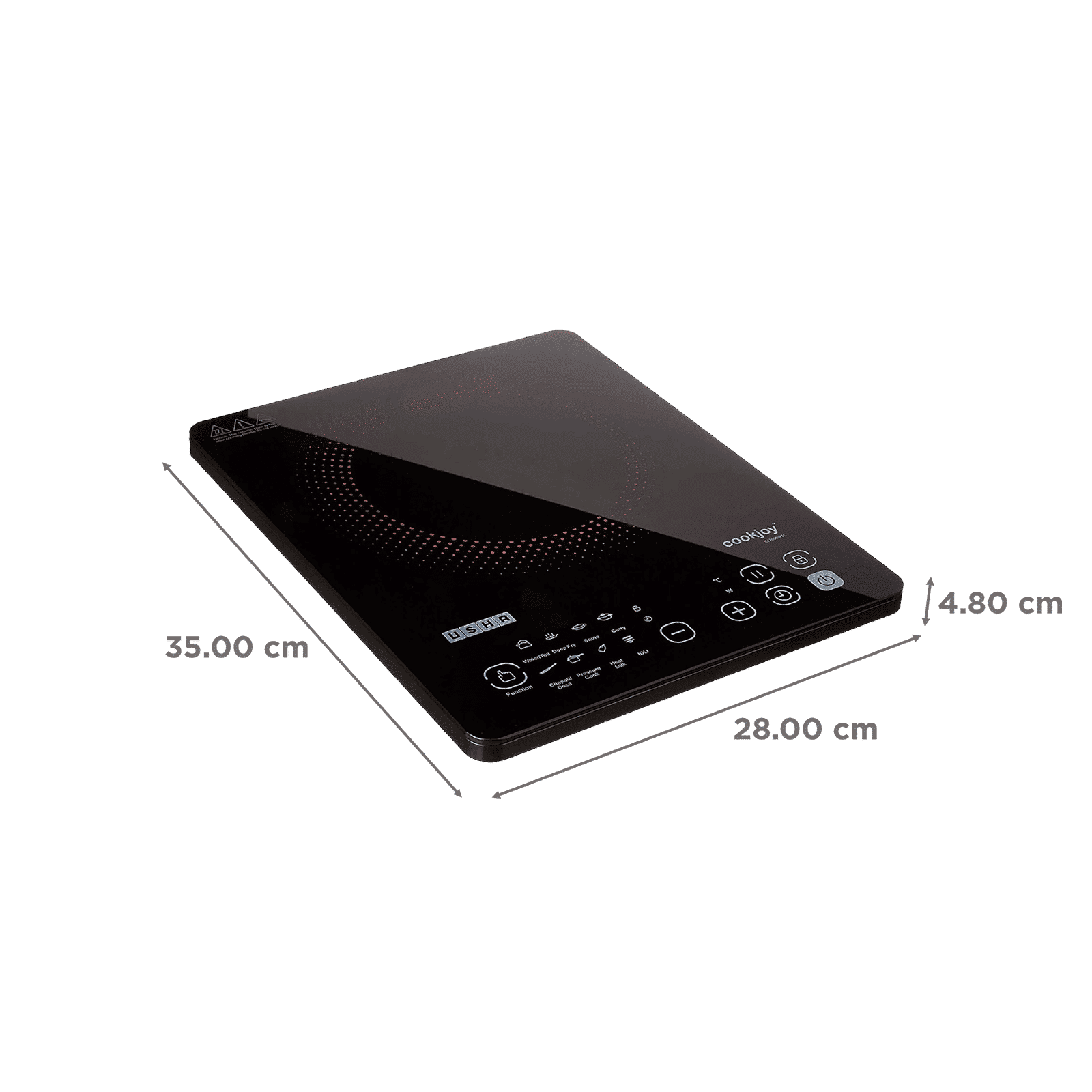 USHA Cookjoy 2000W Induction Cooktop with Touch Control USHA Cookjoy 2000W Induction Cooktop with Touch Control_2