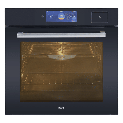 KAFF 81L Built-in Oven with 3 Layer Glass Door (OV81AMSTF, Black)