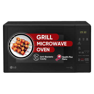 LG 20L Grill Microwave with i-Wave Technology (MH2044DB, Black)