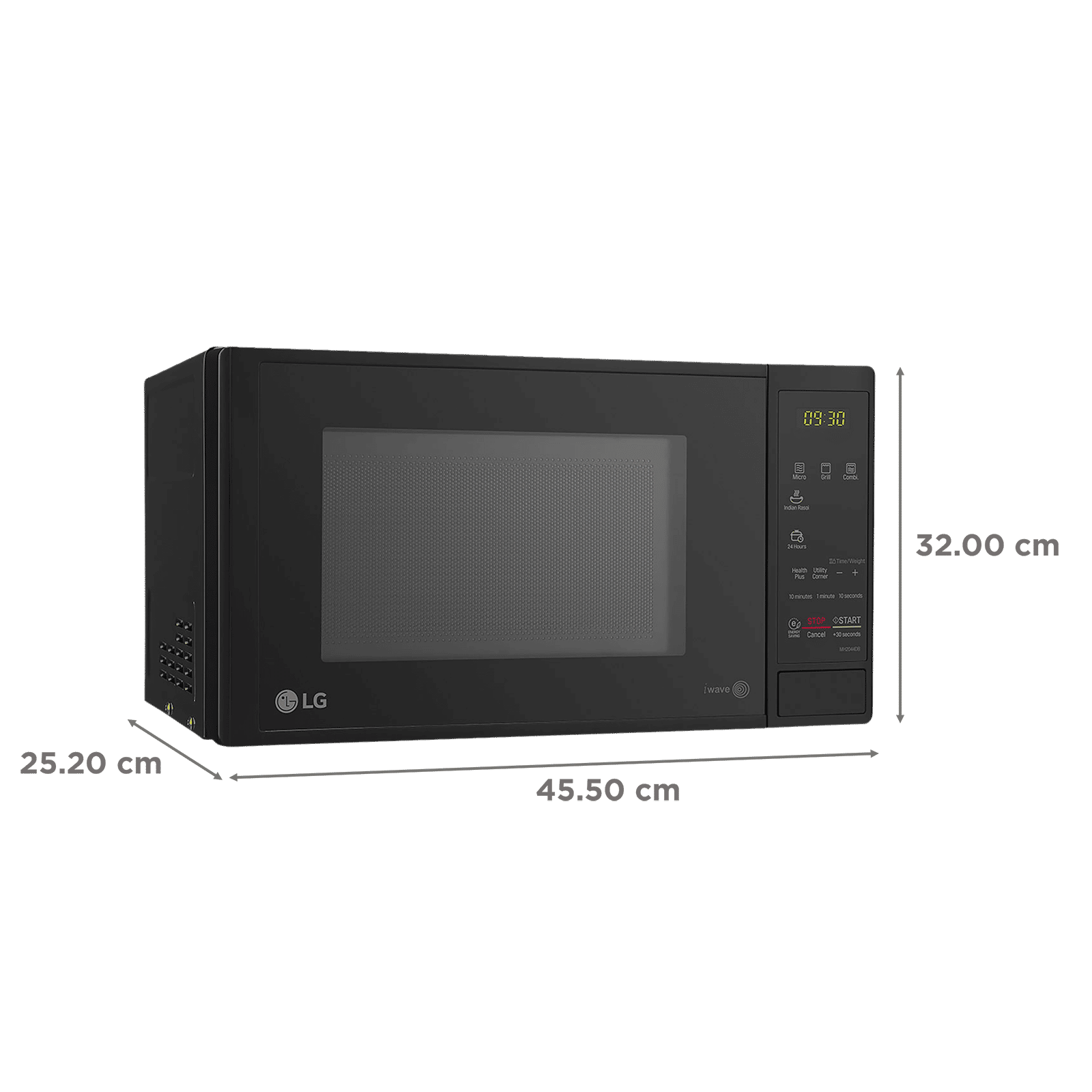 LG 20L Grill Microwave with i-Wave Technology (MH2044DB, Black) LG 20L Grill Microwave with i-Wave Technology (MH2044DB, Black)_2