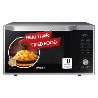 SAMSUNG 32L Convection Microwave with SLIM FRY Technology (MC32A7035CT/TL, Transparent)