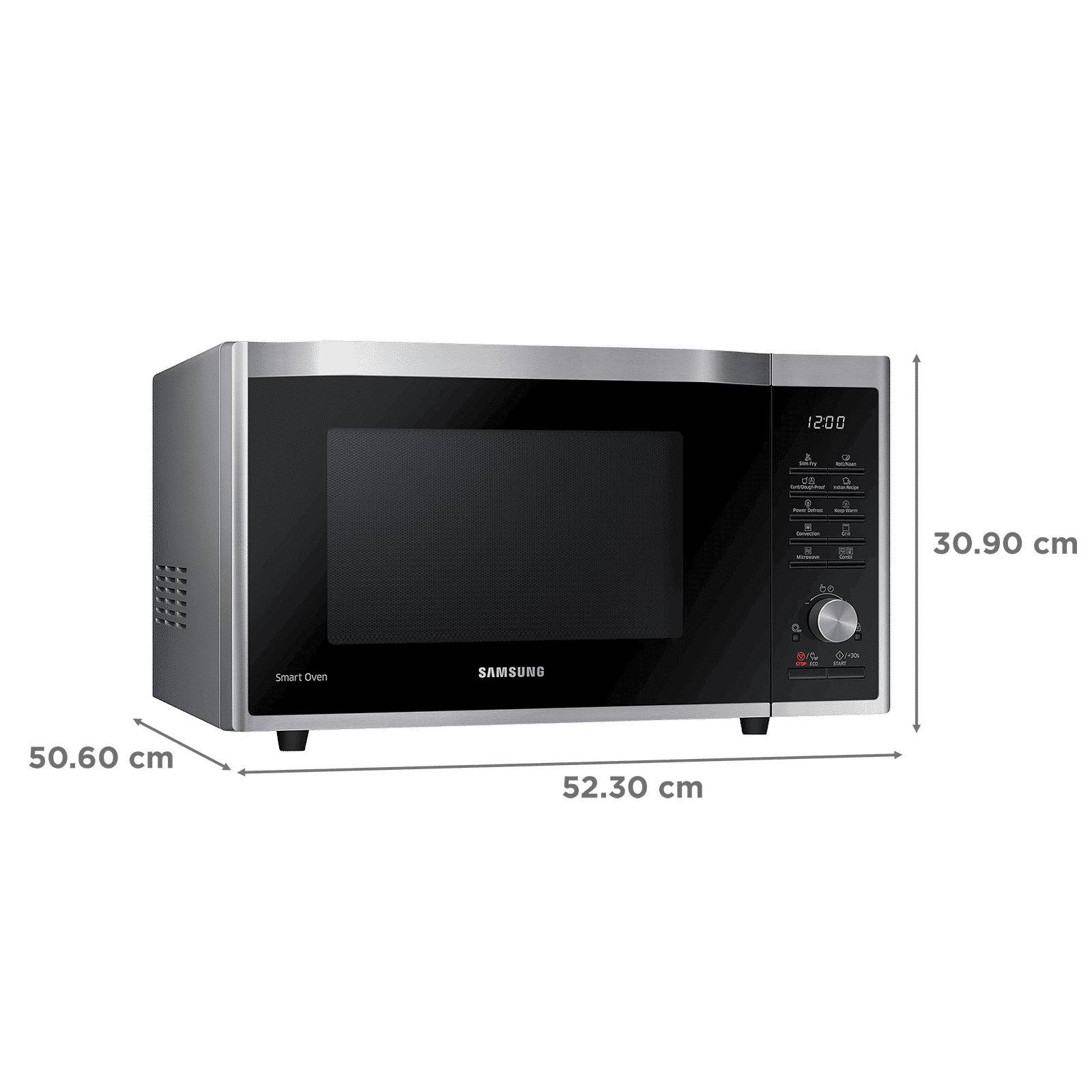 SAMSUNG 32L Convection Microwave with SLIM FRY Technology (MC32A7035CT/TL, Transparent)_2