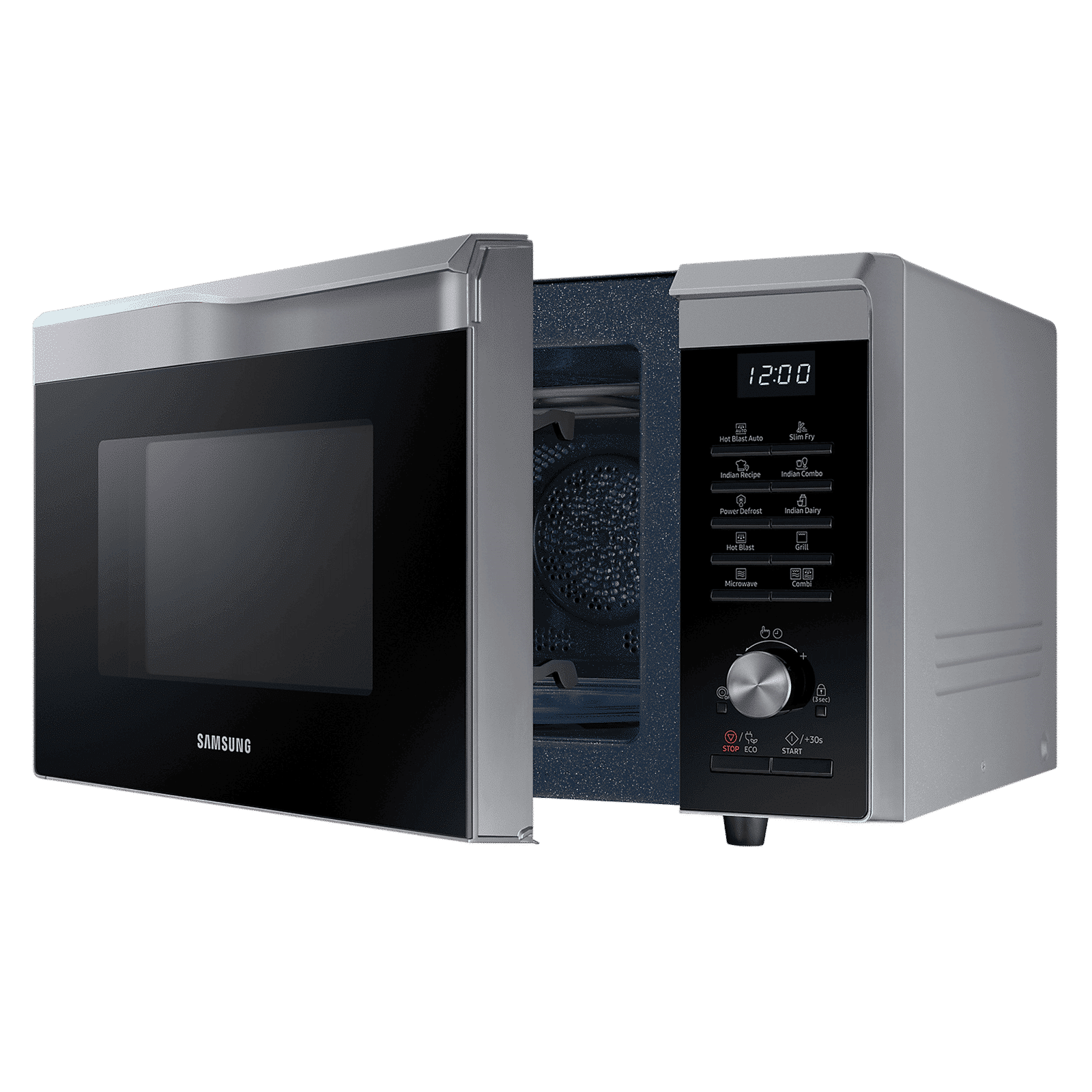 SAMSUNG 28L Convention Microwave with SLIM FRY Technology (MC28A6035QS/TL, Black)_6