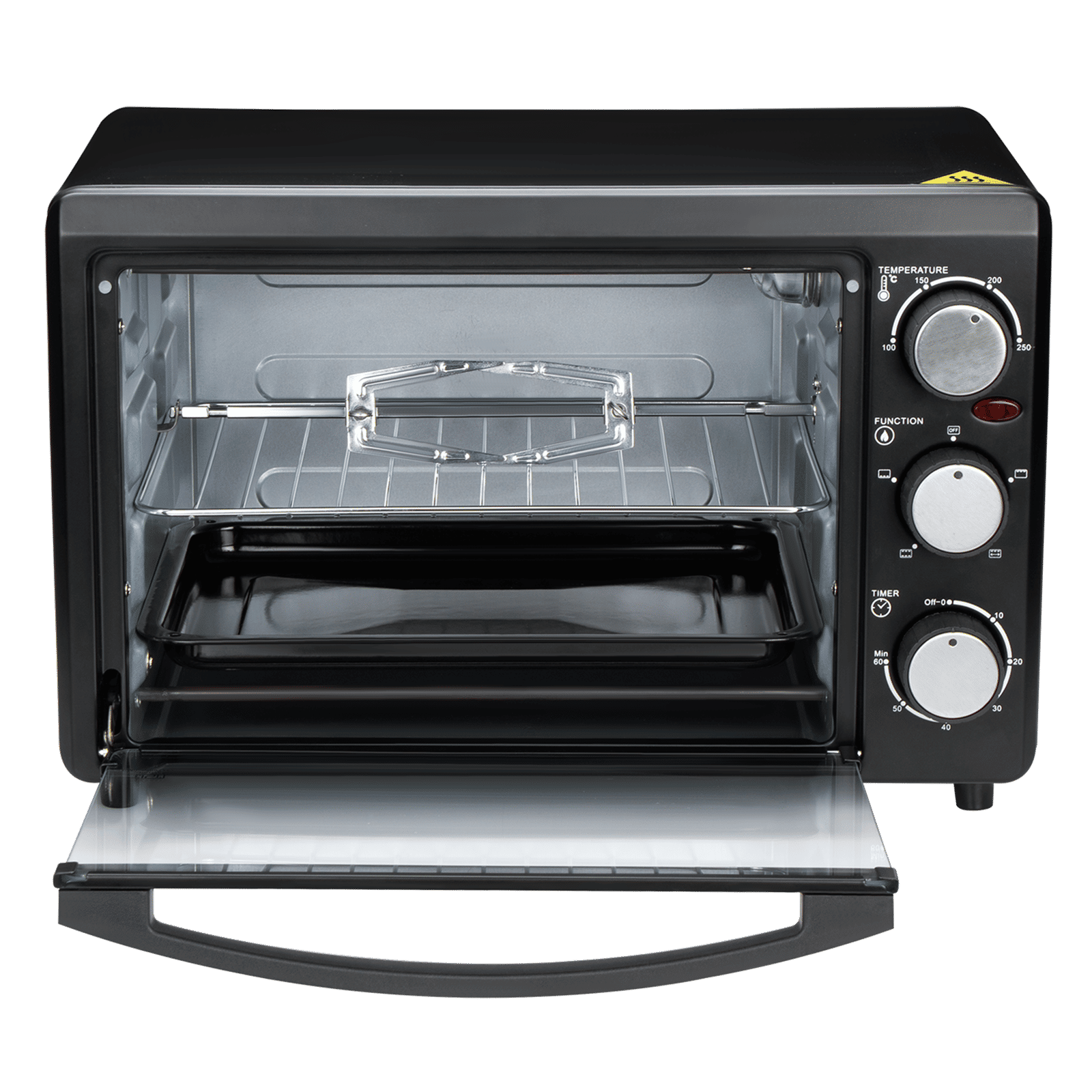 Croma 19L Oven Toaster Grill with Rotisserie (Black)_8
