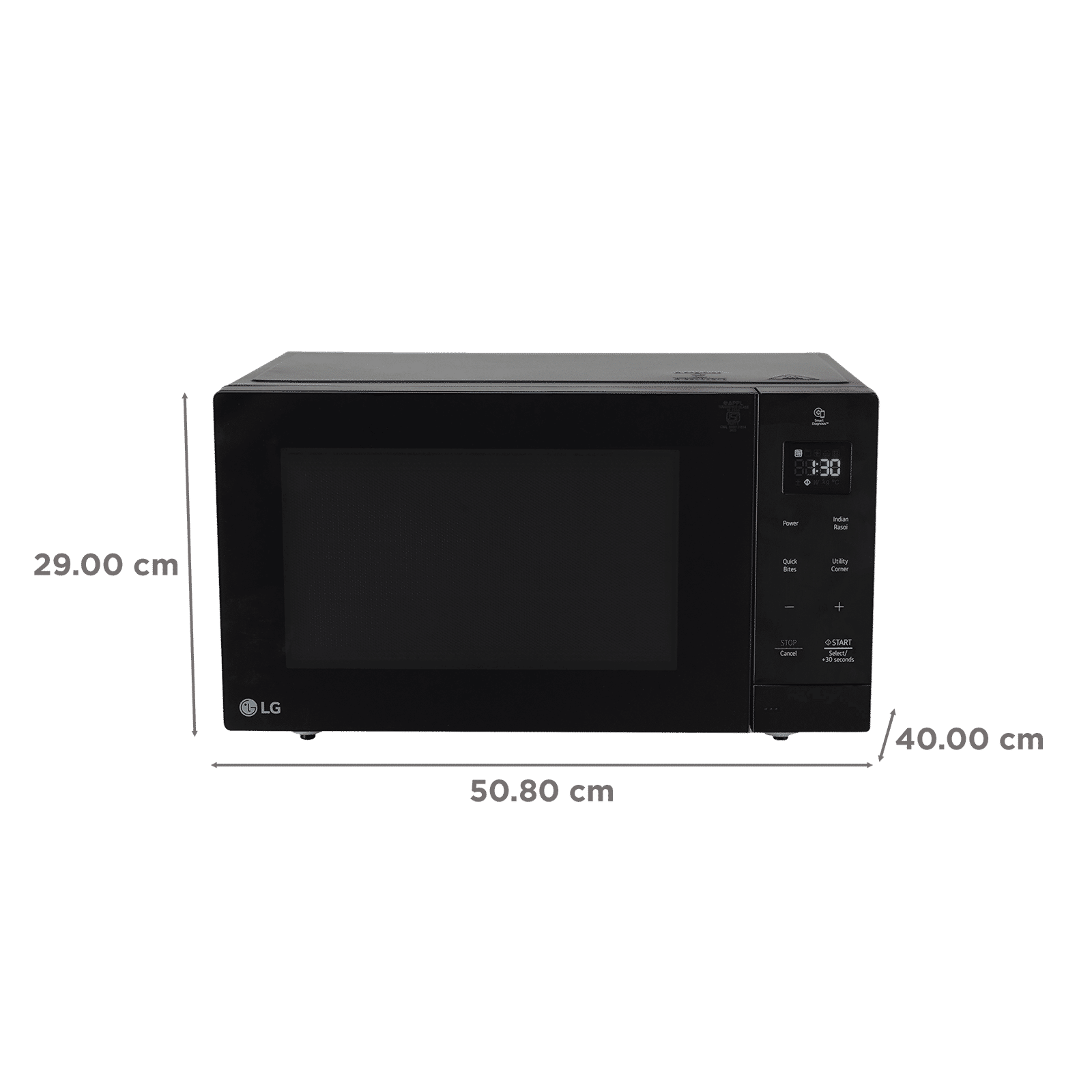 LG 30L Solo Microwave Oven with i-Wave Technology (Black) LG 30L Solo Microwave Oven with i-Wave Technology (Black)_2