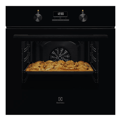 Electrolux 300 Series 65L 60cm Built-in Microwave with Grill (KOH3H00BK, Black)