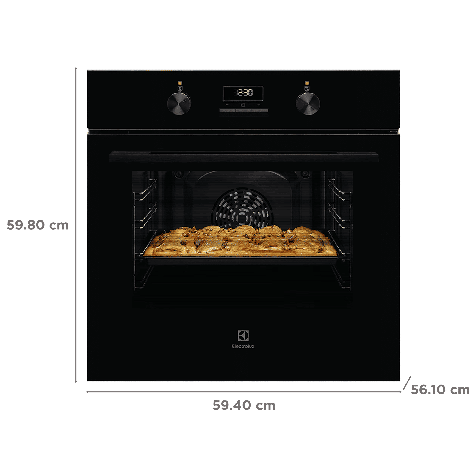 Electrolux 300 Series 65L 60cm Built-in Microwave with Grill (KOH3H00BK, Black) Electrolux 300 Series 65L 60cm Built-in Microwave with Grill (KOH3H00BK, Black)_2