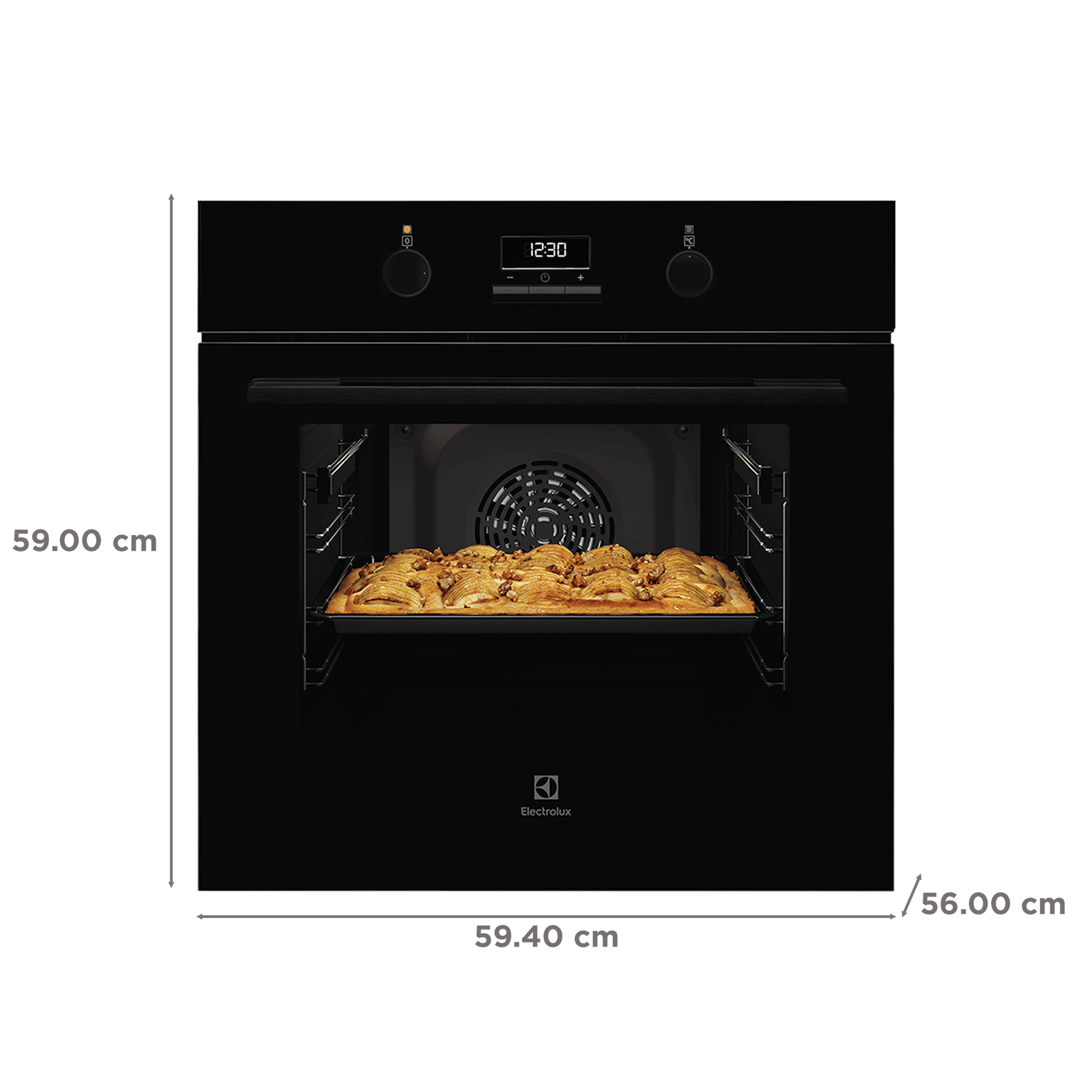 Electrolux 500 Series 65L 60cm Built-in Microwave with Grill (KOD3H50BK, Black) Electrolux 500 Series 65L 60cm Built-in Microwave with Grill (KOD3H50BK, Black)_2