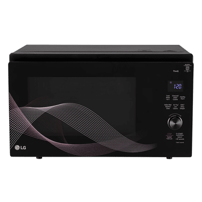 LG 32L Charcoal Convection Microwave Oven with Air Fry Technology (Black)