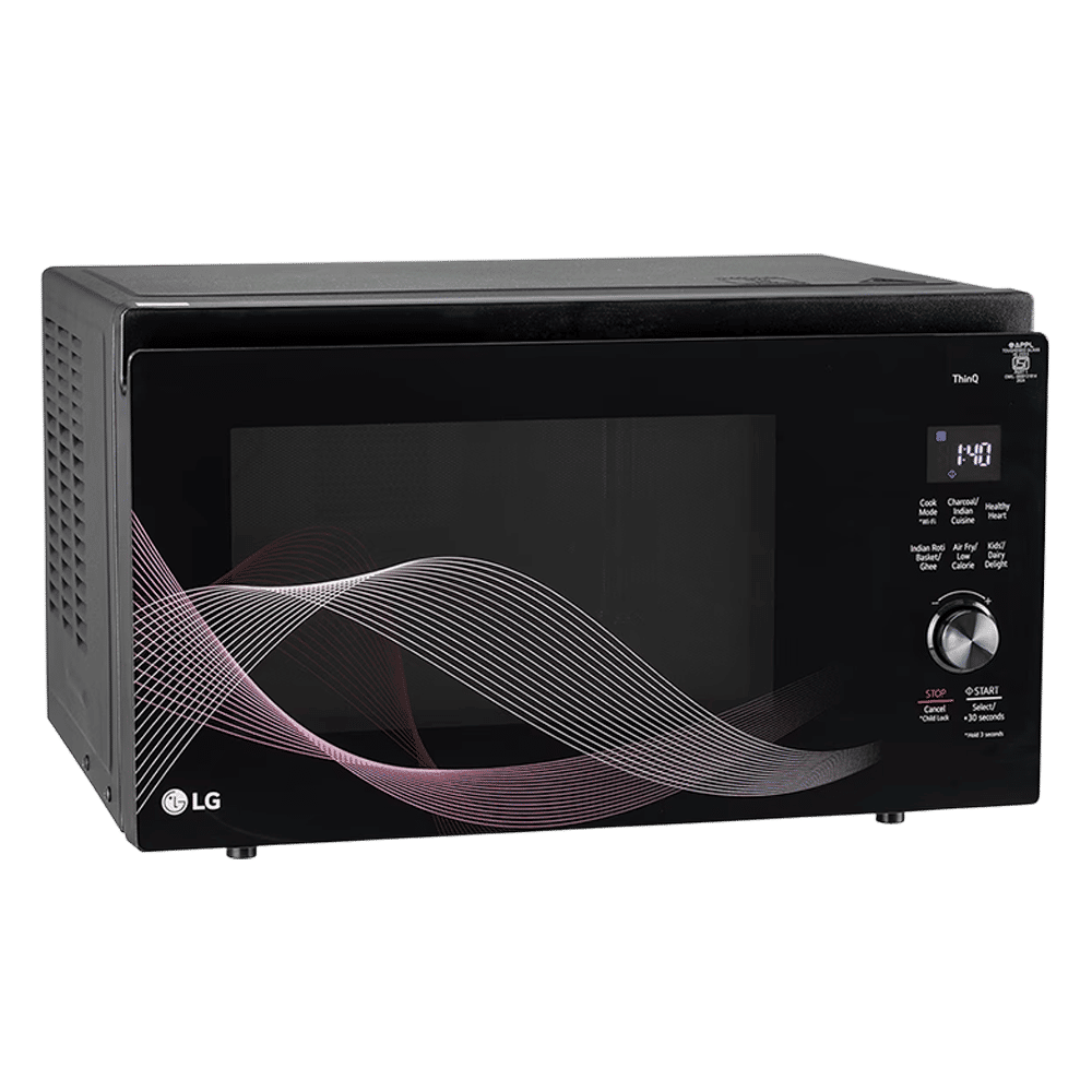 LG 32L Charcoal Convection Microwave Oven with Air Fry Technology (Black)_10