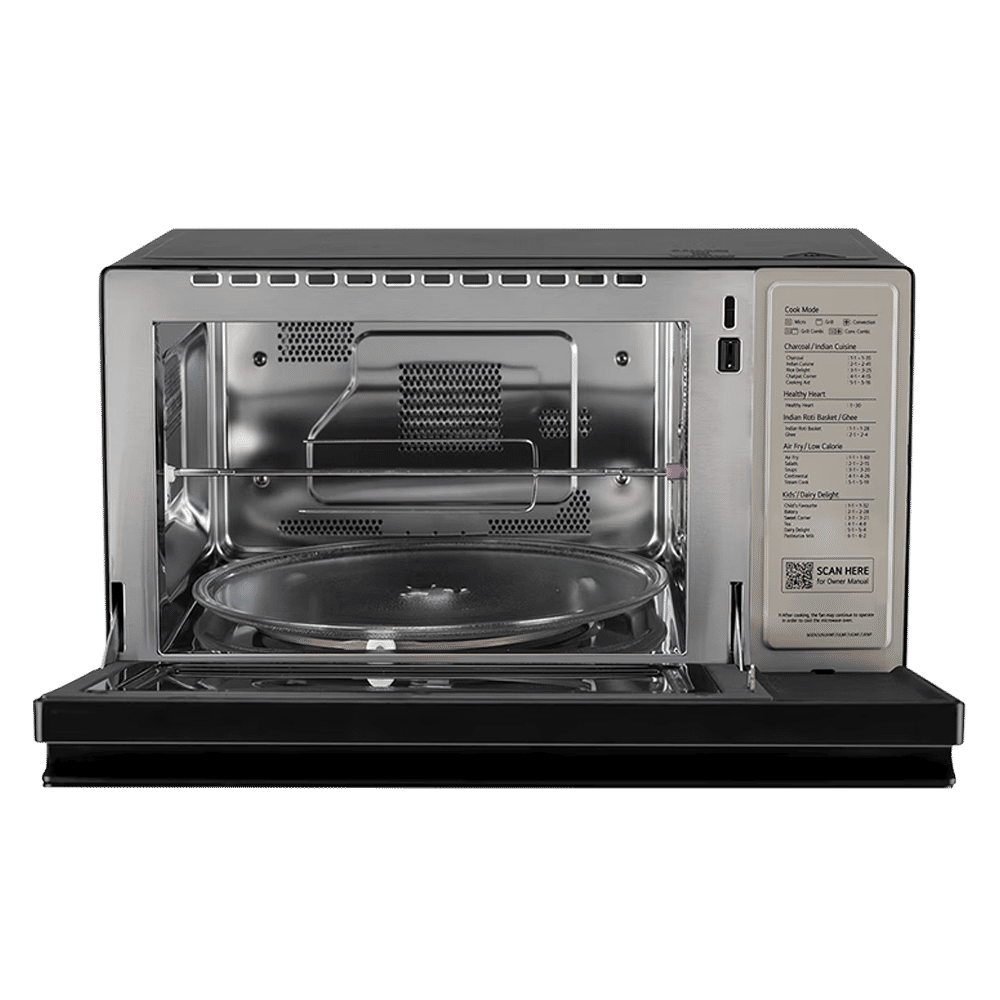 LG 32L Charcoal Convection Microwave Oven with Air Fry Technology (Black)_14