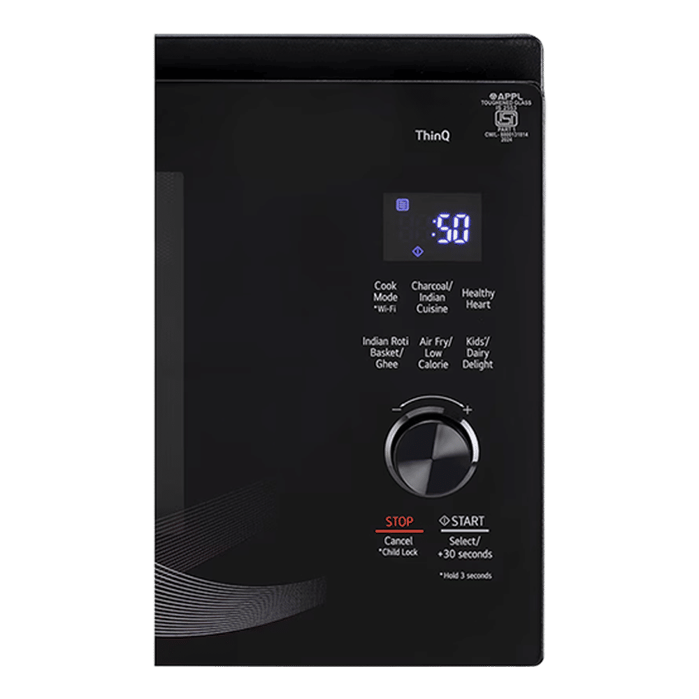 LG 32L Charcoal Convection Microwave Oven with Air Fry Technology (Black)_8