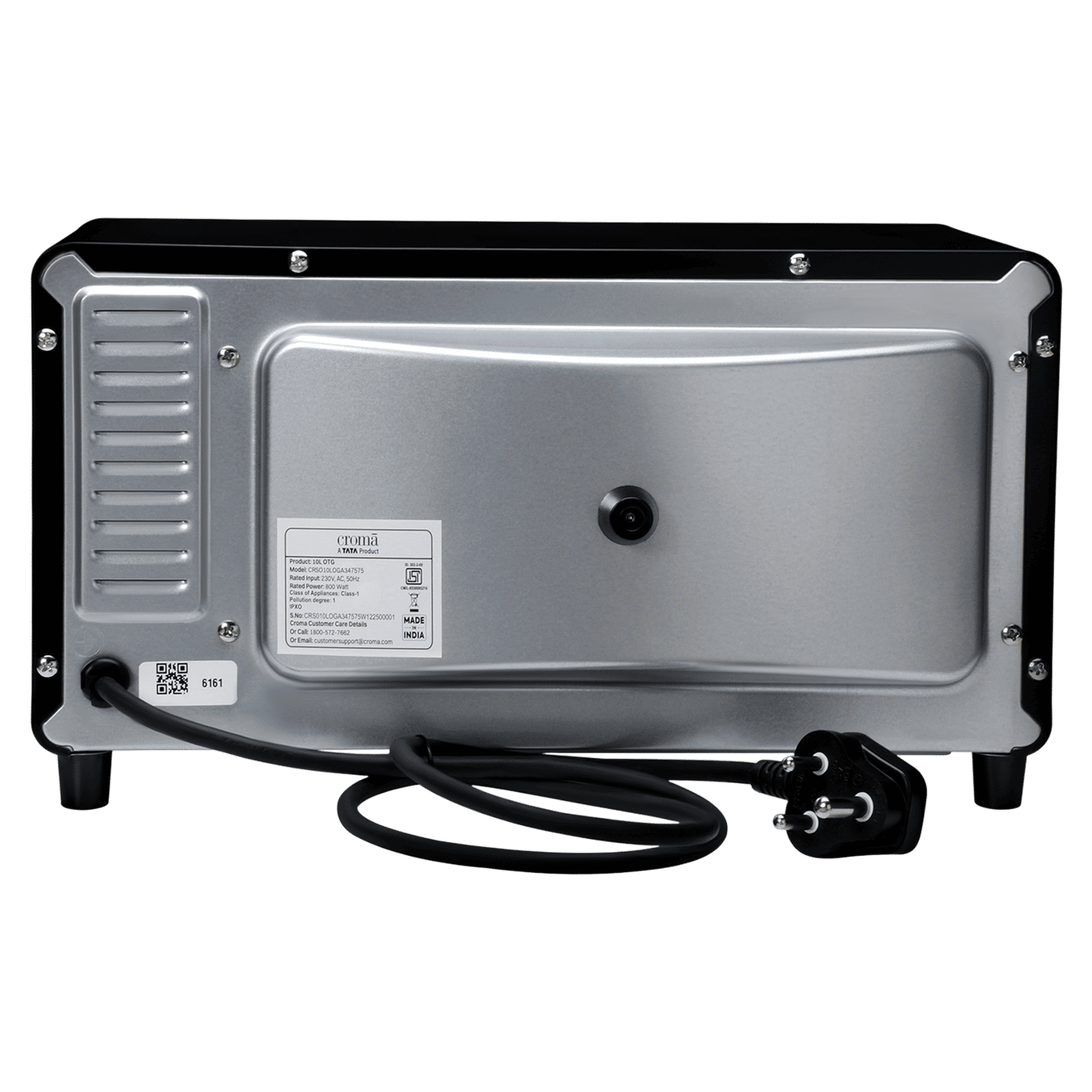 Croma 10L Oven Toaster Grill with Adjustable Thermostat (Black)_11