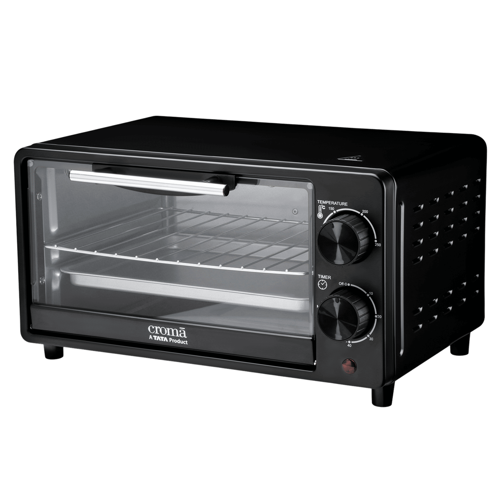 Croma 10L Oven Toaster Grill with Adjustable Thermostat (Black)_13