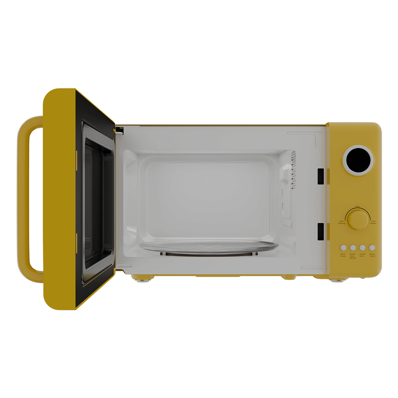 Haier Vogue 20L Solo Microwave Oven with 12 Autocook Menus (HIL20V1MYPD, Yellow) Haier Vogue 20L Solo Microwave Oven with 12 Autocook Menus (HIL20V1MYPD, Yellow)_7