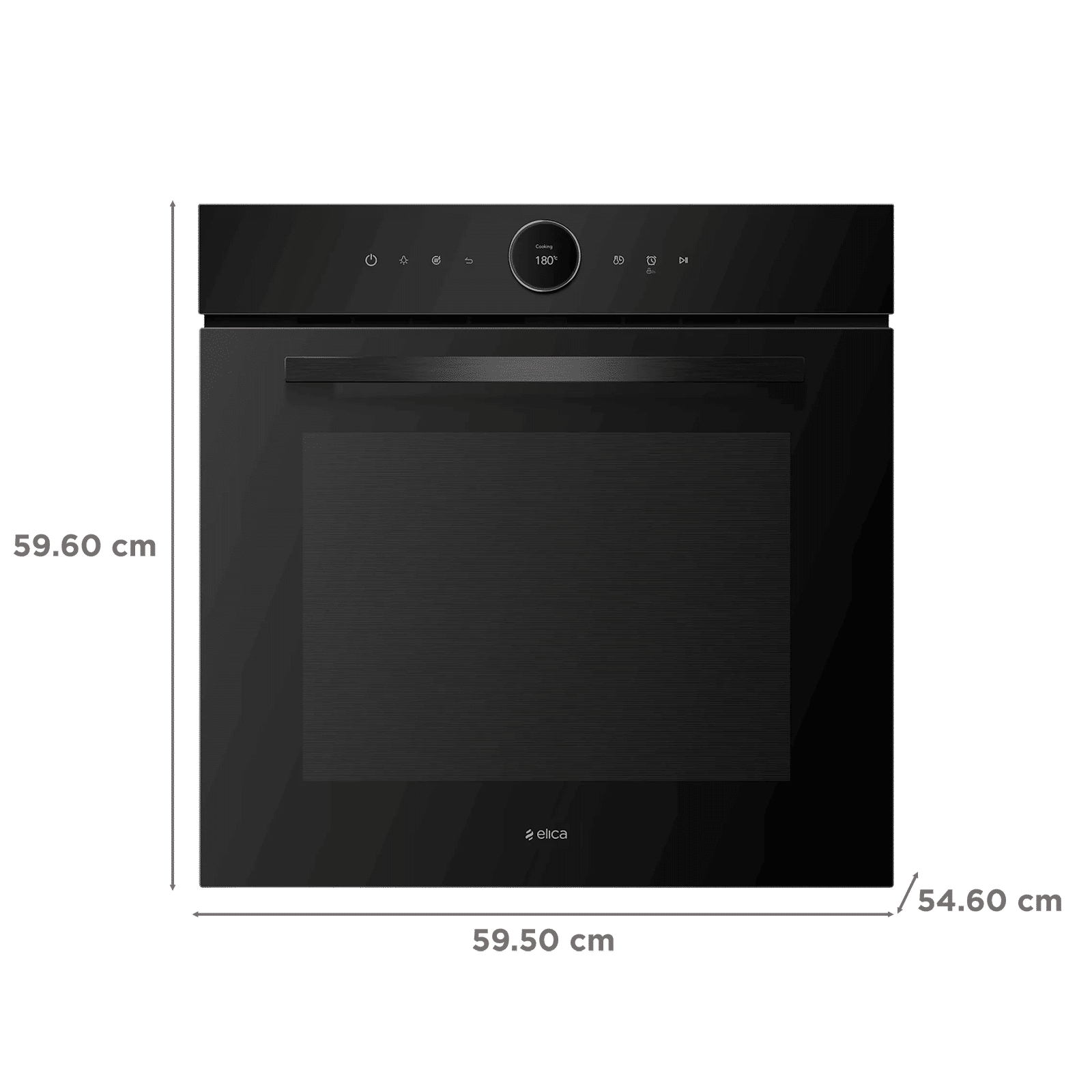 elica EPBI SEMI TFT 15F MTC 80L Built-in Oven with 31 Air Fry Menu (3944, Black) elica EPBI SEMI TFT 15F MTC 80L Built-in Oven with 31 Air Fry Menu (3944, Black)_2