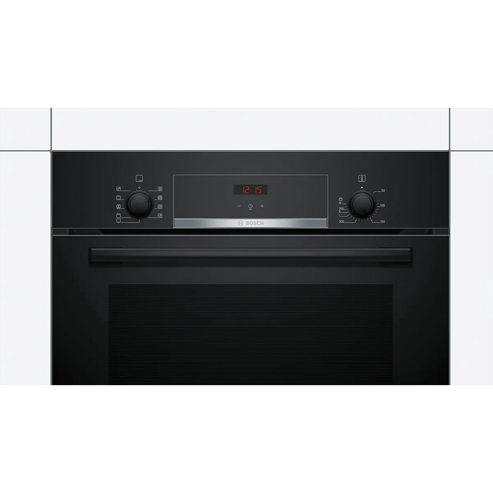BOSCH Series 4 66L Built-in Oven with 6 Heating Modes (Black)_3