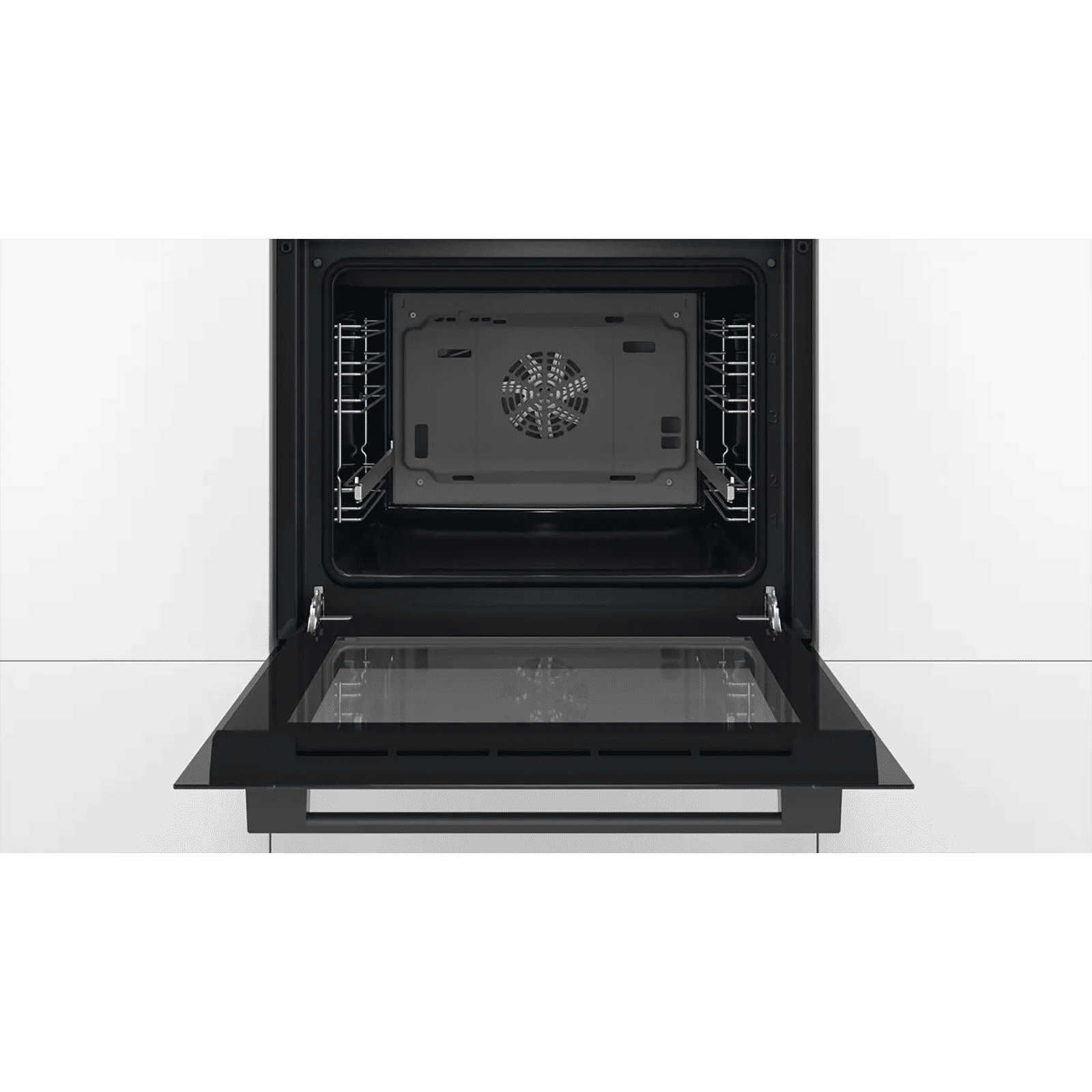 BOSCH Series 4 66L Built-in Oven with 6 Heating Modes (Black)_4