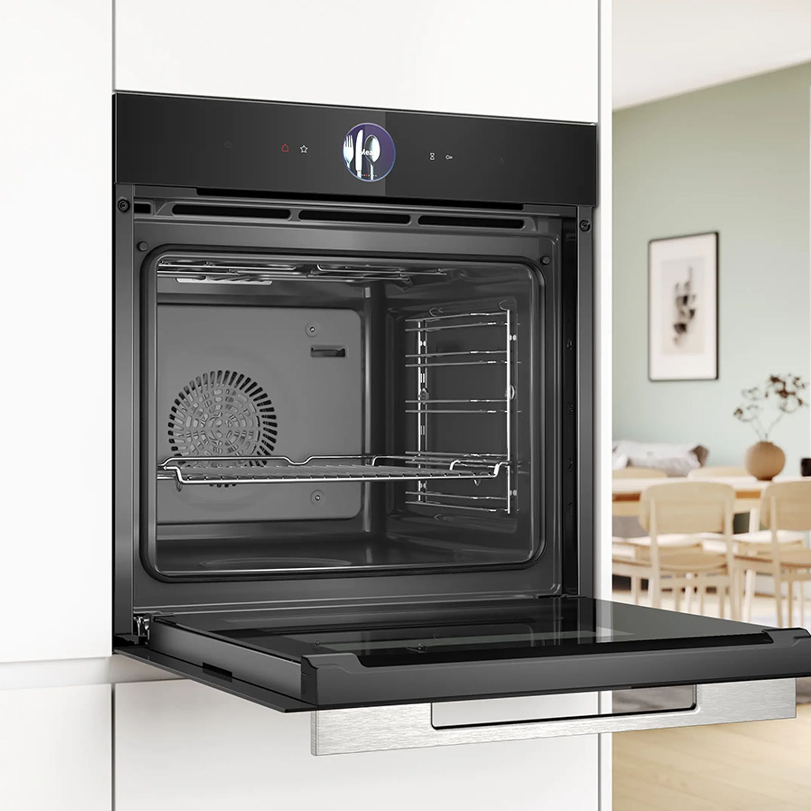 Bosch Series 8 71L 60cm Built-in Oven with HomeConnect Technology (HSG7361B1, Black)_7