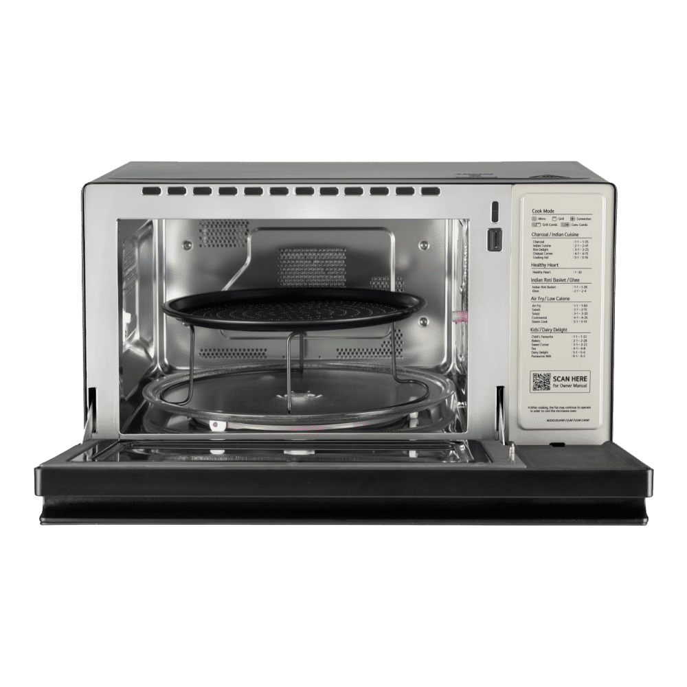 LG 32L Smart Charcoal Convection Microwave with Air Fry (MJEN326ULWF, Black) LG 32L Smart Charcoal Convection Microwave with Air Fry (MJEN326ULWF, Black)_7