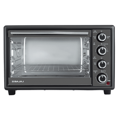 BAJAJ 3000 TM 30L Oven Toaster Grill with Motorized Rotisserie (Black)