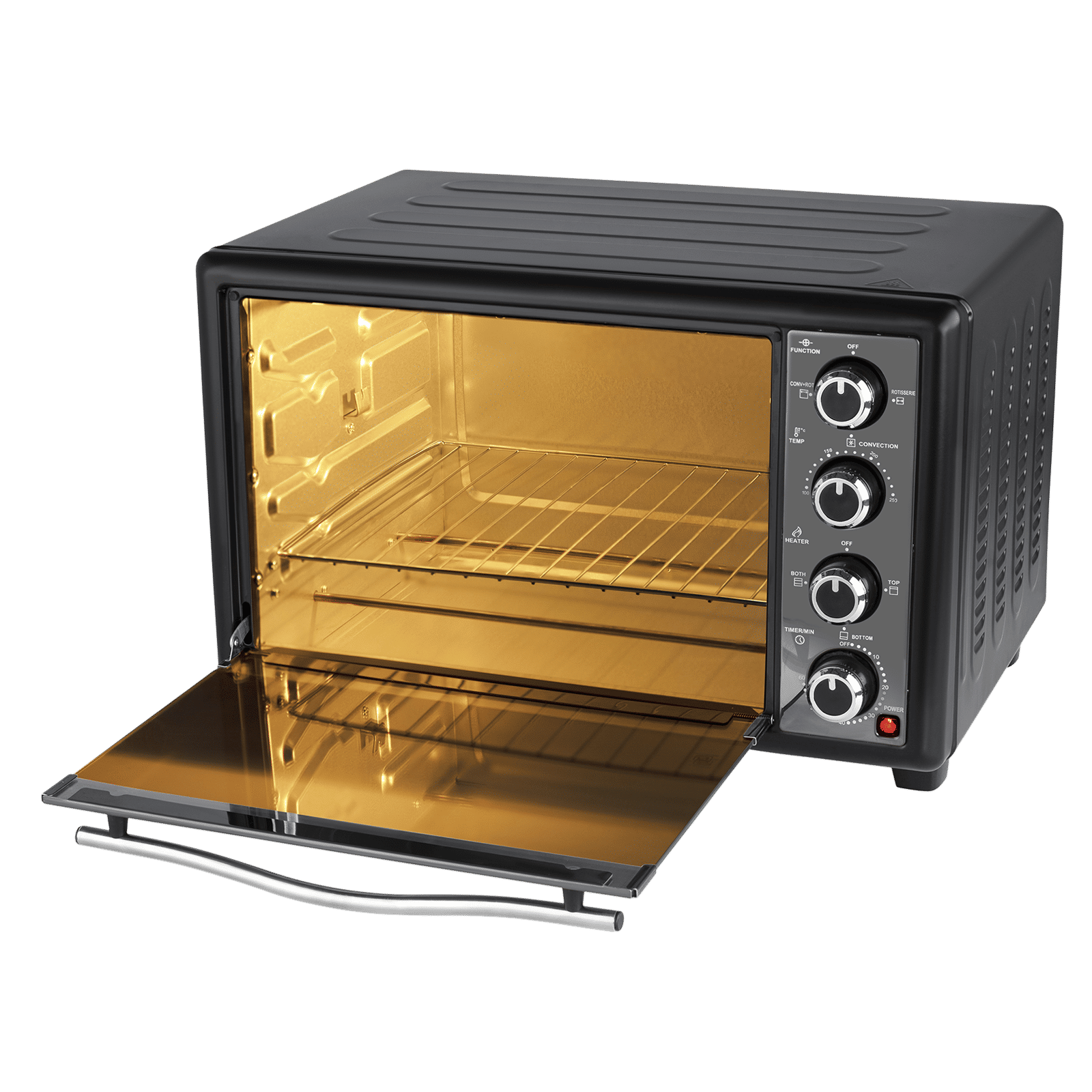 BAJAJ 3000 TM 30L Oven Toaster Grill with Motorized Rotisserie (Black) BAJAJ 3000 TM 30L Oven Toaster Grill with Motorized Rotisserie (Black)_4