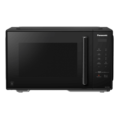 Panasonic 25L Solo Microwave with 101 Autocook Menus (NN-ST31RBFDG, Black)