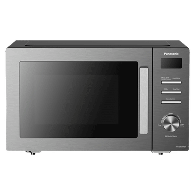 Panasonic 32L Convection Microwave with 251 Autocook Menus (NN-CD85RBFDG, Steel Grey)