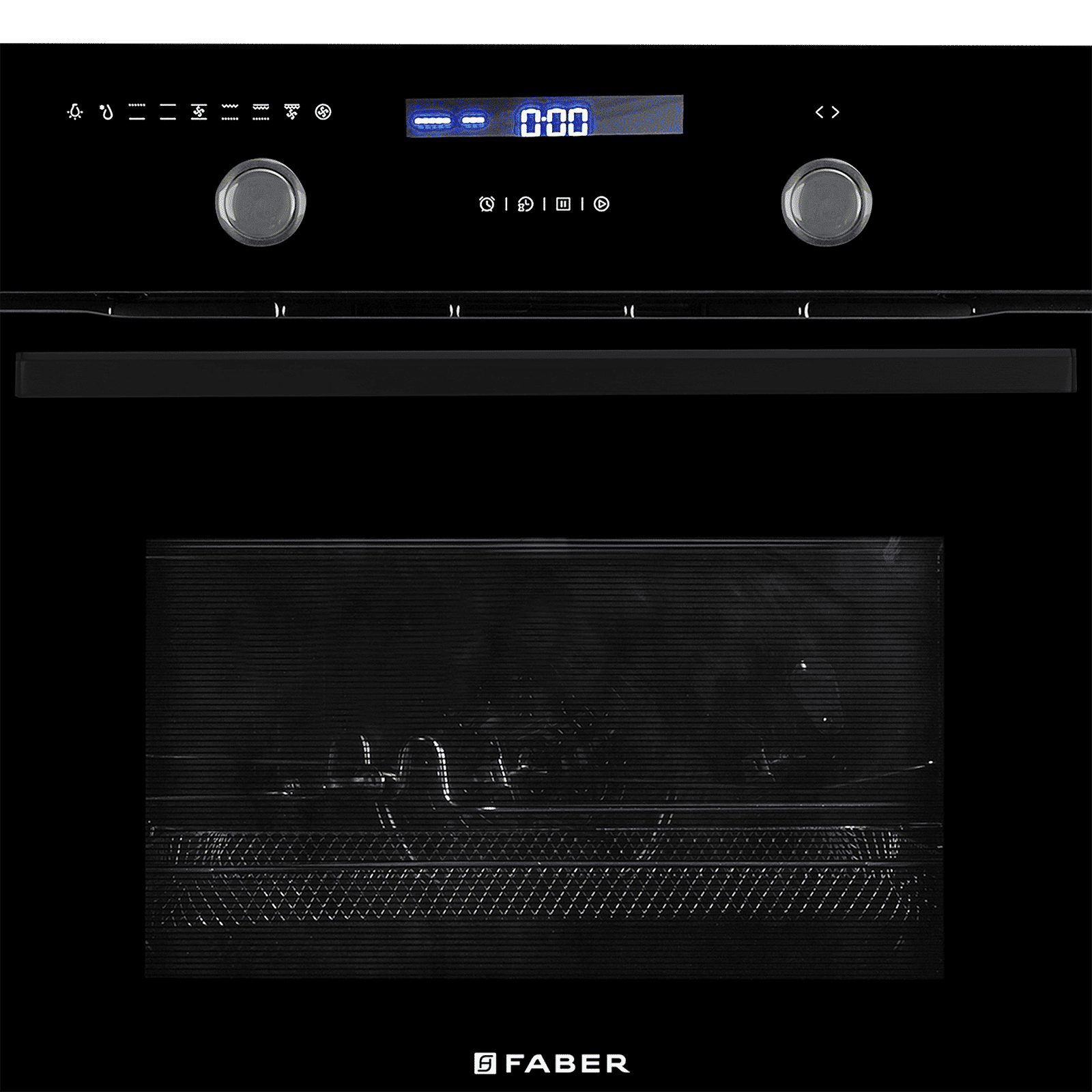 FABER FBIO 82L 11F AF BK 60 cm Built-in Oven with Metal Cavity (116.0728.466, Black)_4