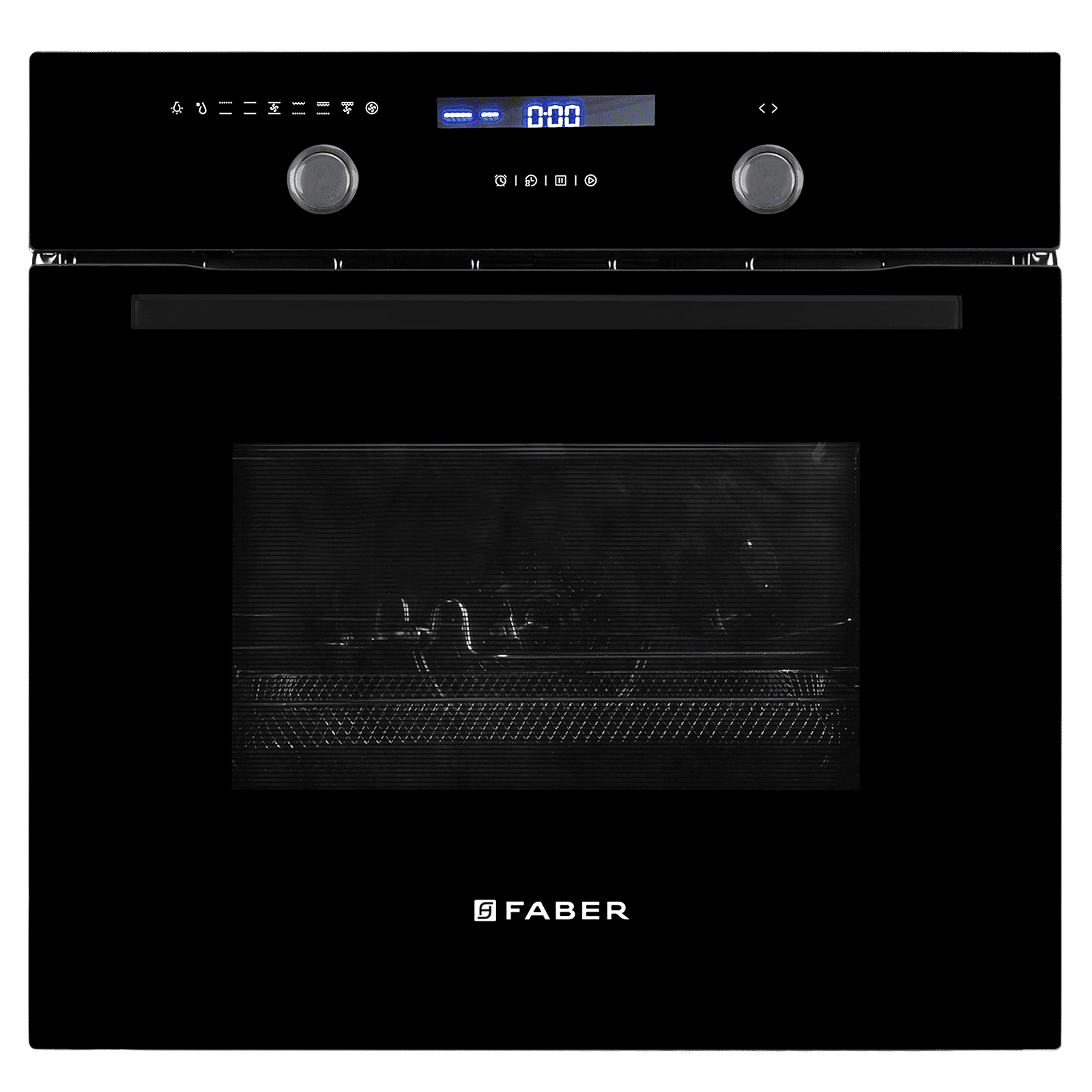 FABER FBIO 82L 11F AF BK 60 cm Built-in Oven with Metal Cavity (116.0728.466, Black)_5