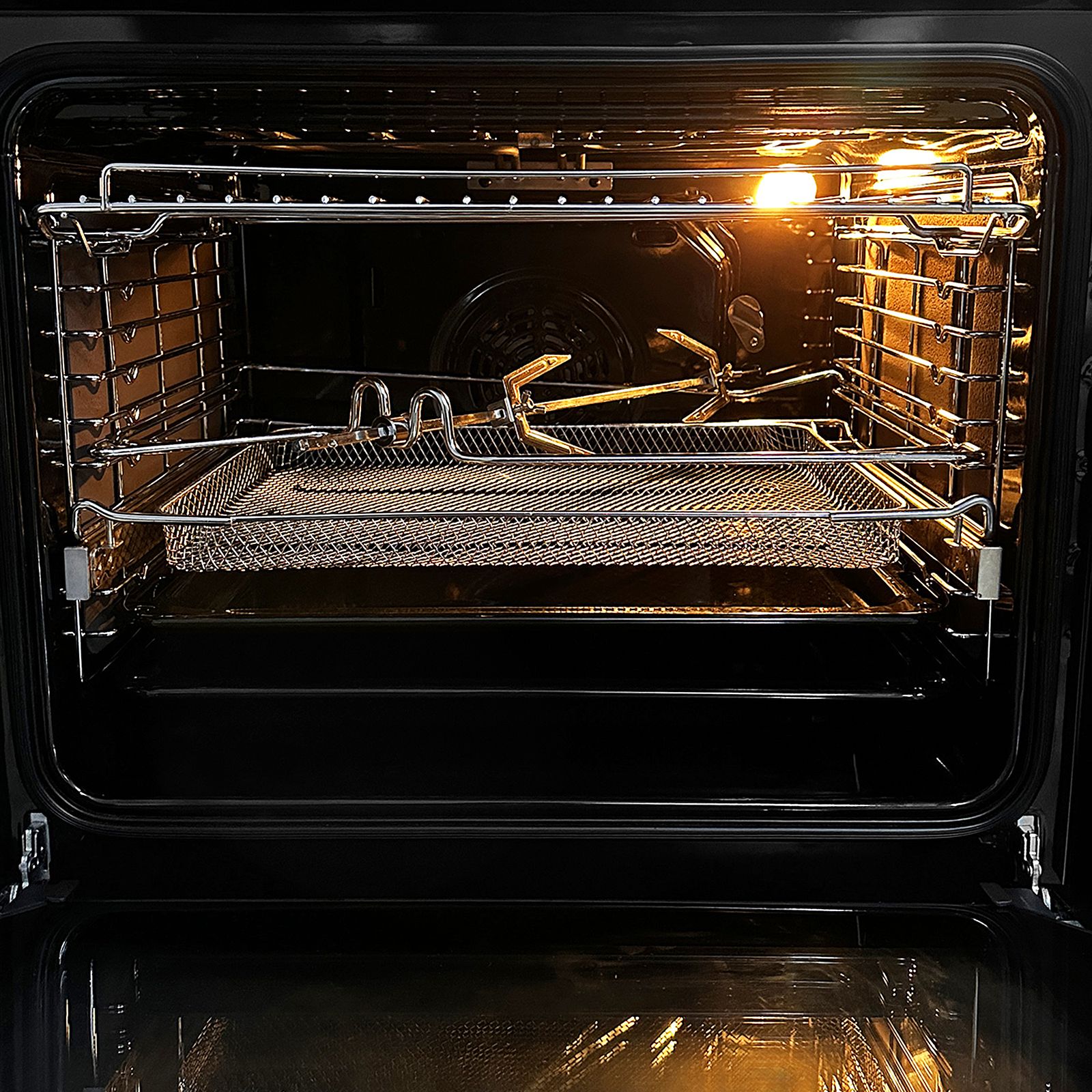 FABER FBIO 82L 11F AF BK 60 cm Built-in Oven with Metal Cavity (116.0728.466, Black)_6