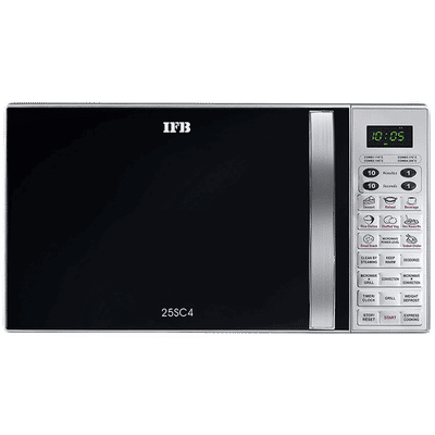 IFB 25SC4 25L Convection Microwave Oven with 26 Auto Menu (Metallic Silver)