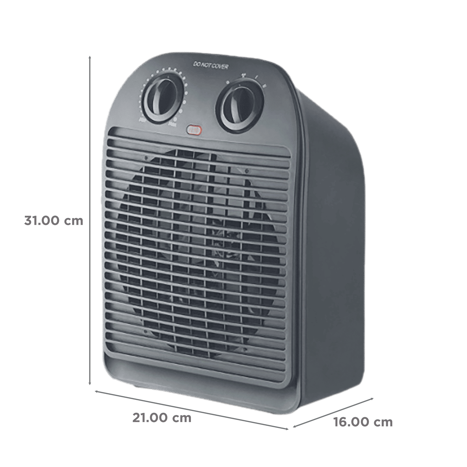 BAJAJ Majesty RFX 2 2000W Fan Room Heater with Automatic Thermal Cutout (Adjustable Thermostat_2
