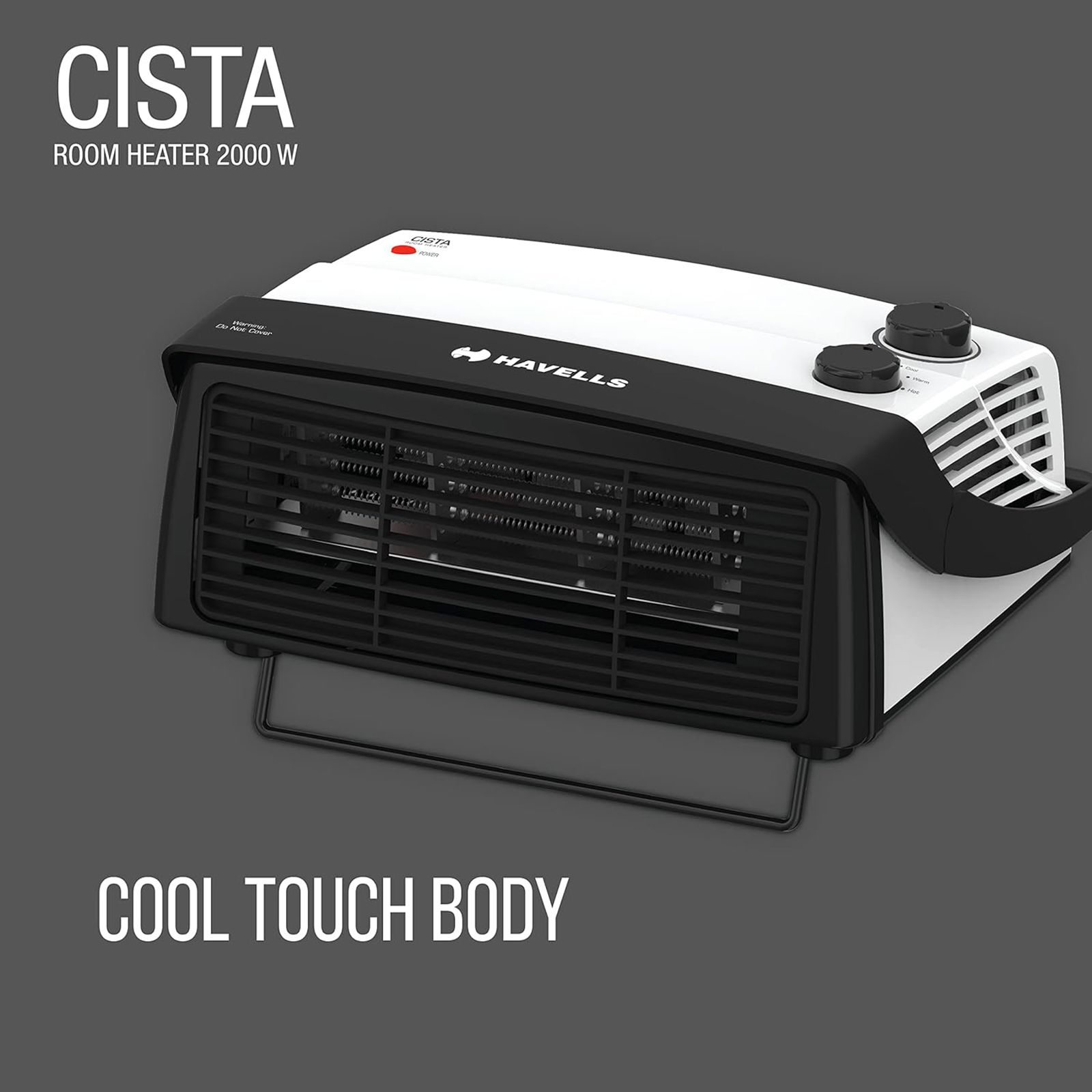 HAVELLS Cista 2000W Fan Room Heater with Faster Heating (Adjustable Height_7