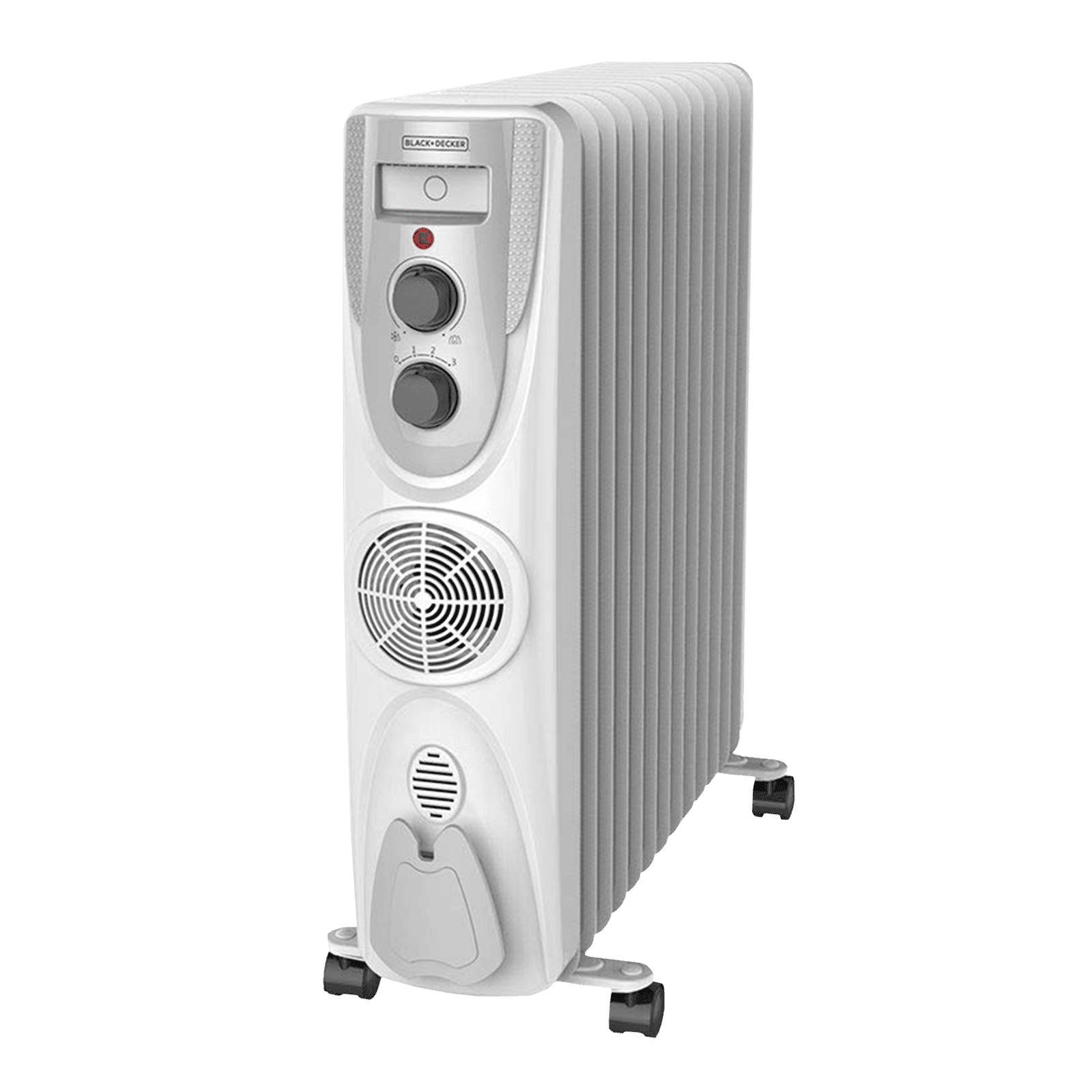 BLACK & DECKER BXRA0901IN 2500W Oil Filled Radiator Room Heater with 9 Fins (Adjustable Thermostat_1