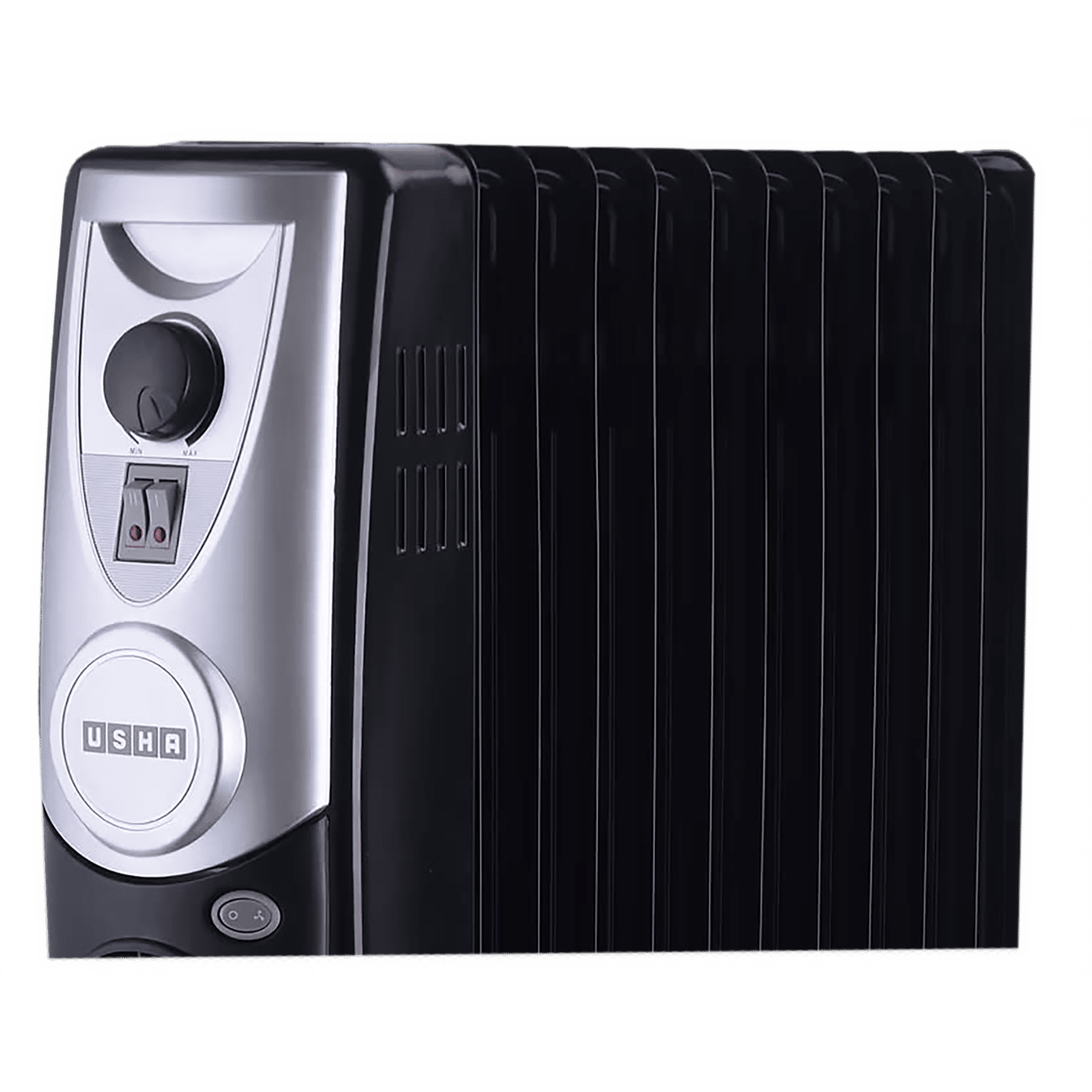 USHA 4211 F 2500W PTC Oil Filled Radiator Room Heater with IP23 Protection (Adjustable Thermostat USHA 4211 F 2500W PTC Oil Filled Radiator Room Heater with IP23 Protection (Adjustable Thermostat_4