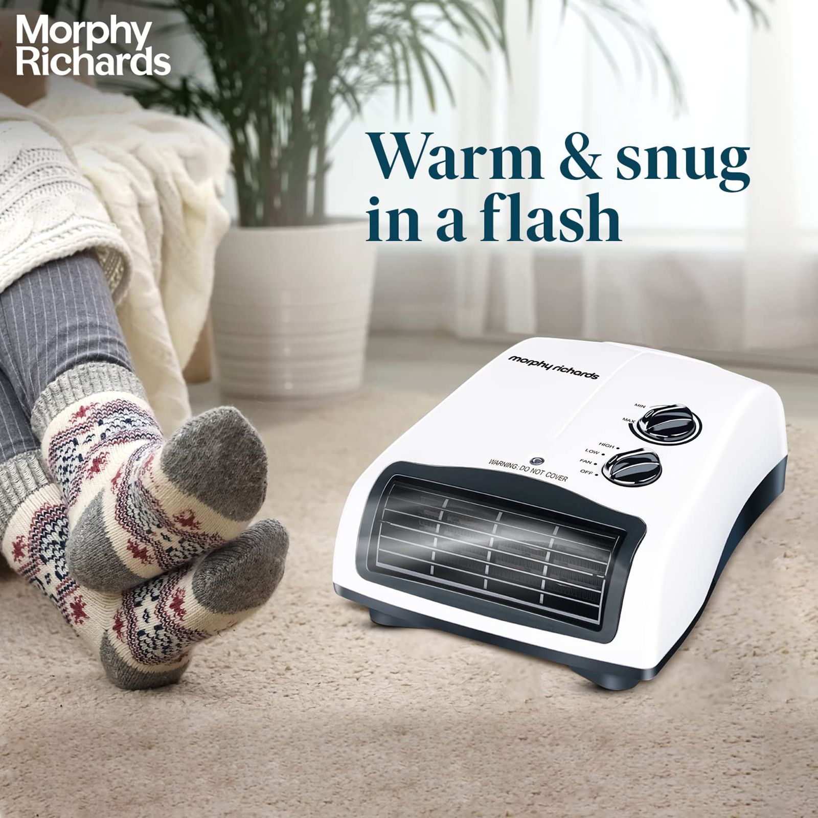 morphy richards Orbit 2000W PTC Room Heater with Adjustable Thermostat (Noiseless Operation_7