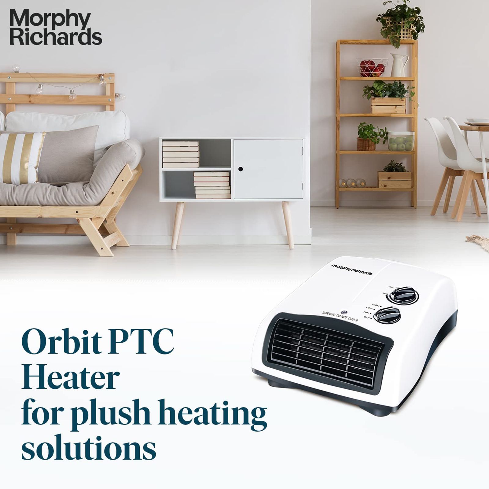 morphy richards Orbit 2000W PTC Room Heater with Adjustable Thermostat (Noiseless Operation_10