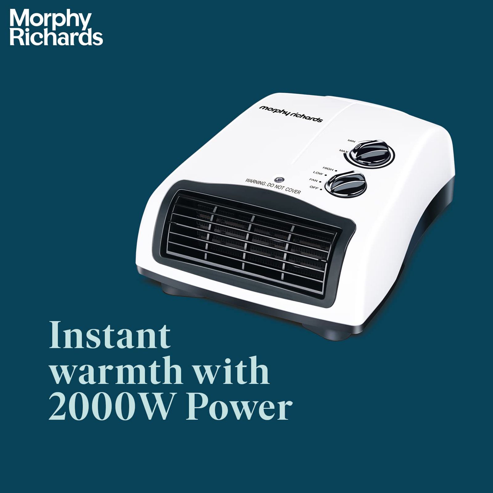 morphy richards Orbit 2000W PTC Room Heater with Adjustable Thermostat (Noiseless Operation_4