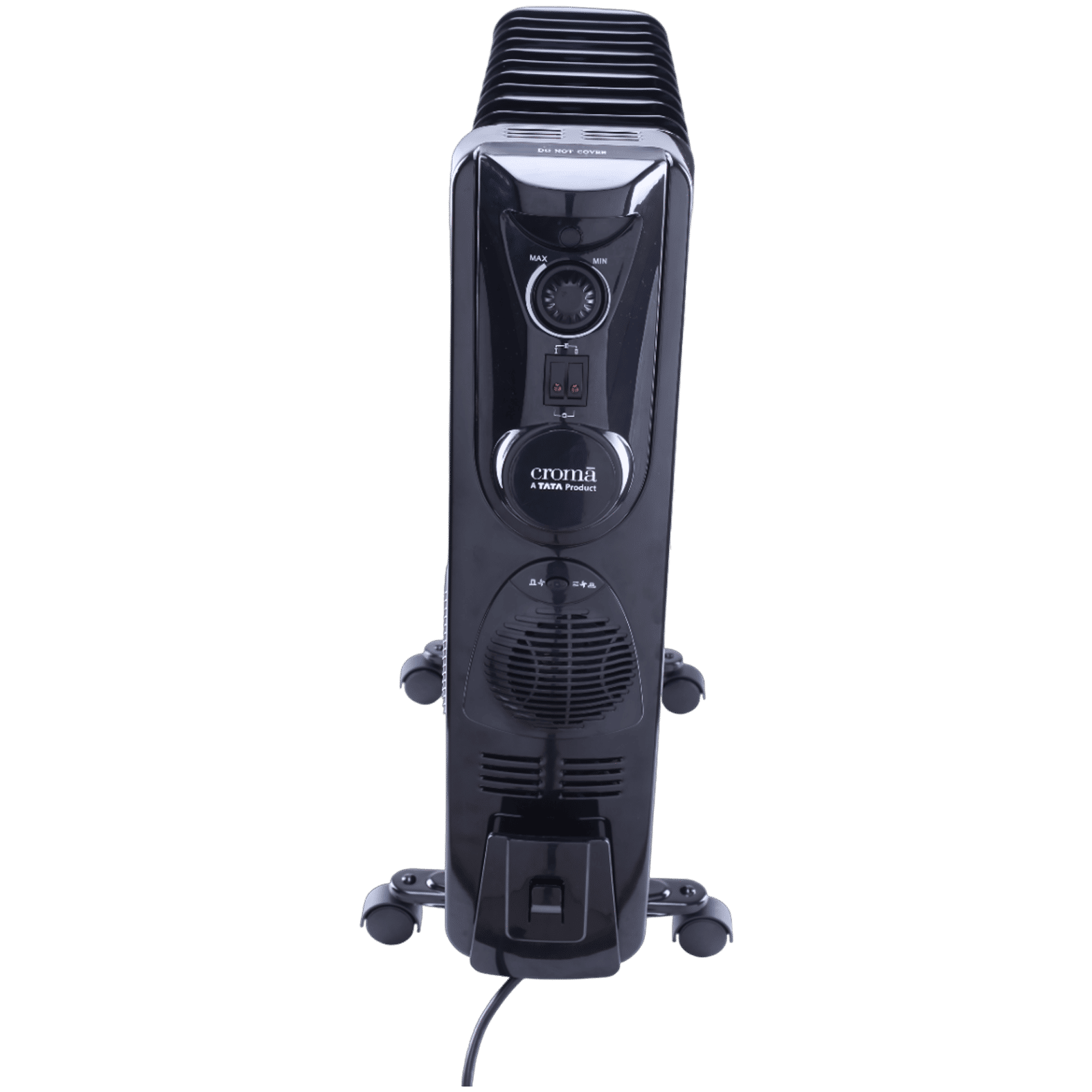 Croma 2500W PTC Oil Filled Room Heater with 11 Fins (Noiseless Operation_1