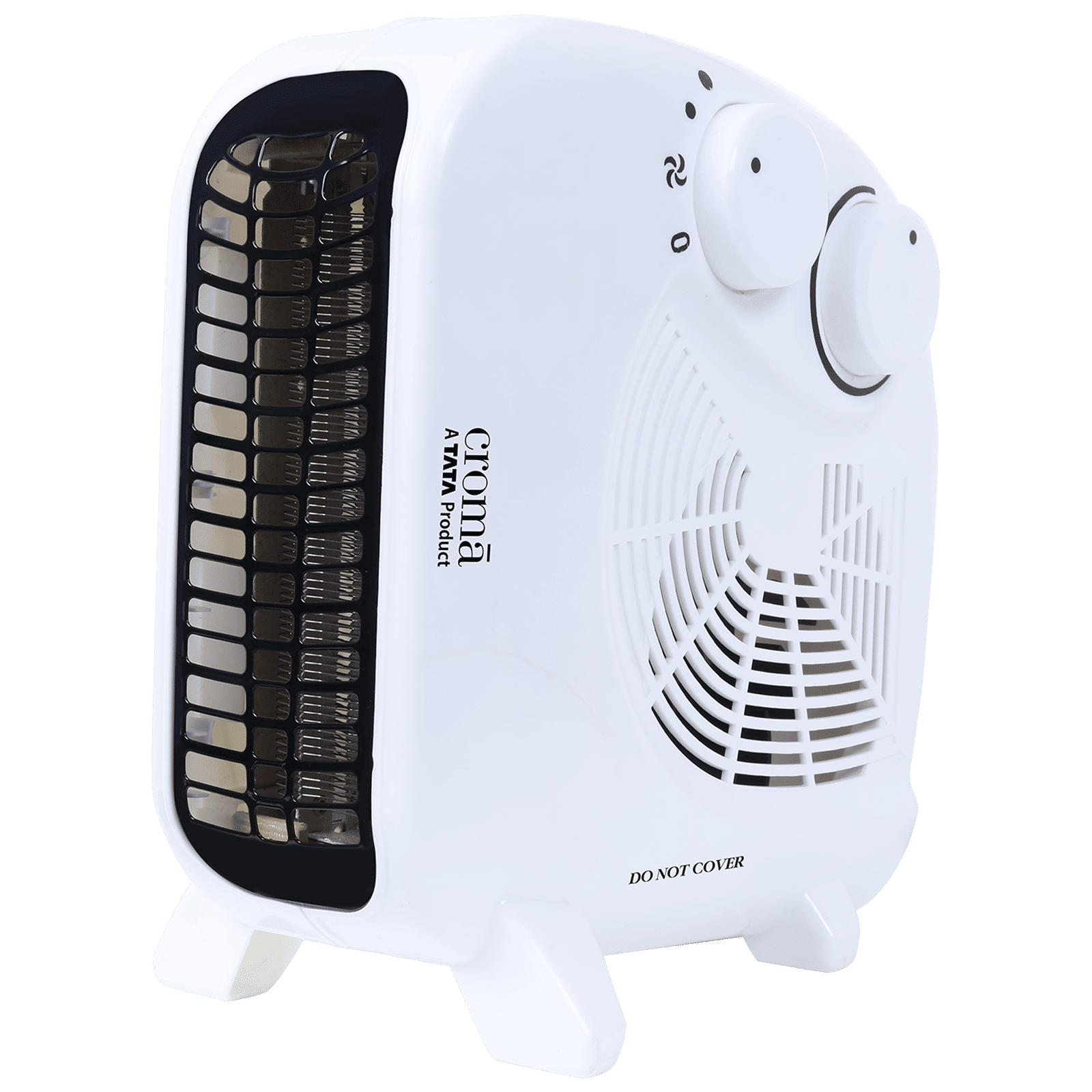 Croma 1400W Fan Room Heater with Adjustable Thermostat (Noiseless Operation_1