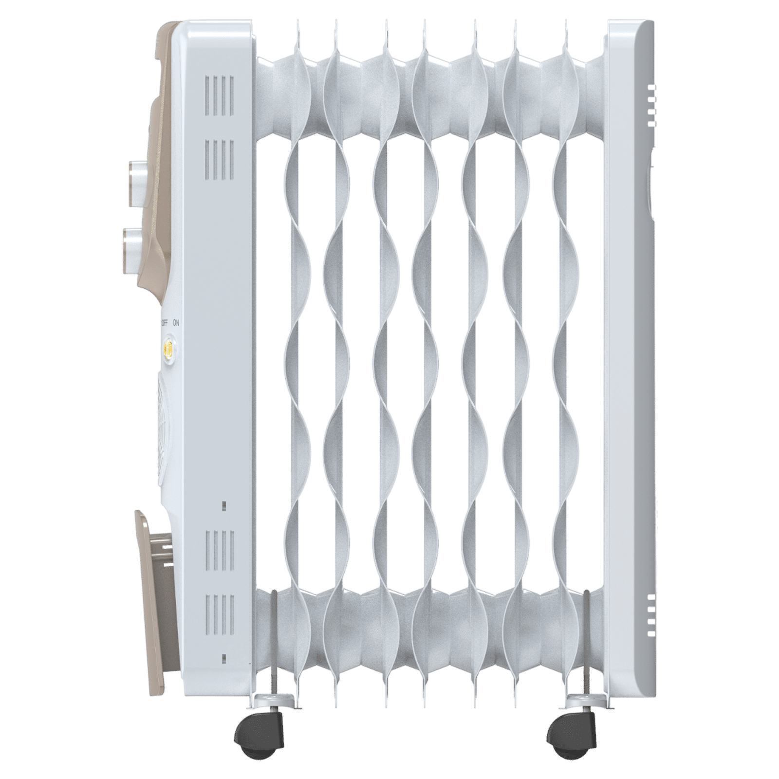 BAJAJ Vienna OFR 11F 2500W Oil Filled Radiator Room Heater with Automatic Thermal Cutout (Adjustable Thermostat_5