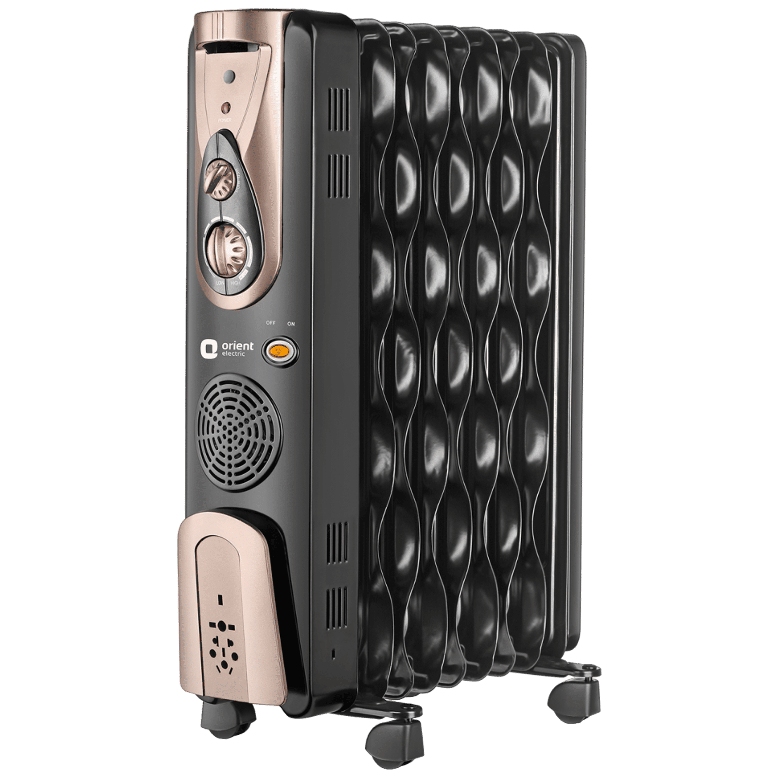 Orient Comforter Collection 2400W PTC Fan Oil Filled Radiator Room Heater with 9 Fins (Auto Shut-off Orient Comforter Collection 2400W PTC Fan Oil Filled Radiator Room Heater with 9 Fins (Auto Shut-off_1