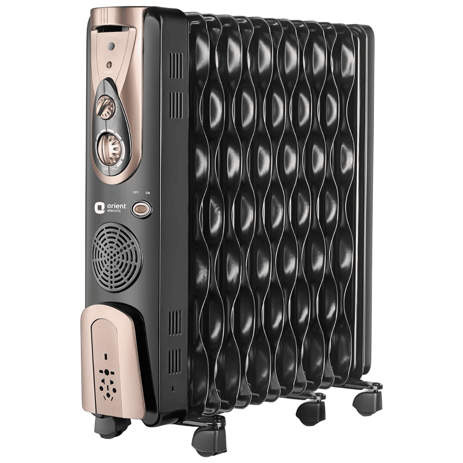 Orient Comforter Collection 2900W PTC Fan Oil Filled Radiator Room Heater with 13 Fins (Auto Shut-off_1