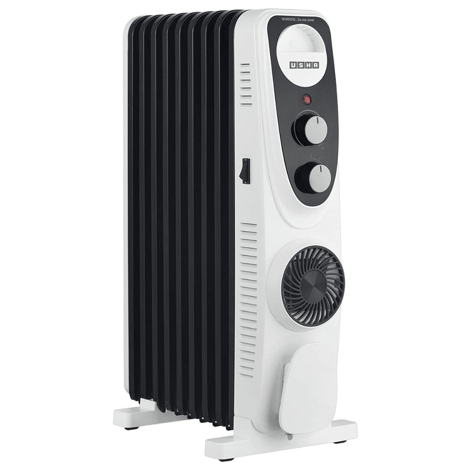 USHA 4209 FU 2000W PTC Oil Filled Radiator Room Heater with 9 Fins (Adjustable Thermostat_1