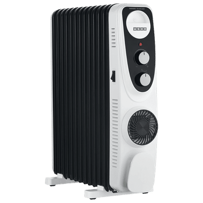 USHA 4213 FU 2500W PTC Oil Filled Radiator Room Heater with 13 Fins (Adjustable Thermostat
