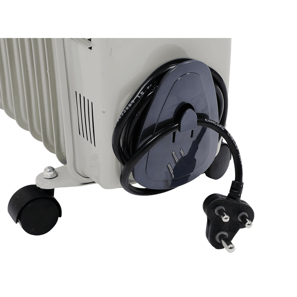 Russell Hobbs ROR09XLTF 2400W Oil Filled Radiator Room Heater with 9 Fins (24 Hour Adjustable Timer Russell Hobbs ROR09XLTF 2400W Oil Filled Radiator Room Heater with 9 Fins (24 Hour Adjustable Timer_8