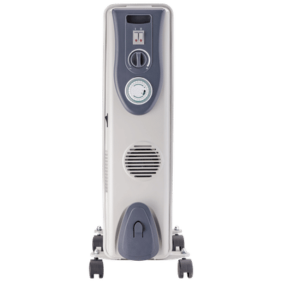 Russell Hobbs ROR15XLTF 3200W Oil Filled Radiator Room Heater Flexible Scheduling (24 Hour Adjustable Timer, Grey)