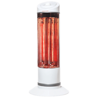 Russell Hobbs 1200 Watts Carbon Room Heater (Wide Oscillation, RCH1200W, White)